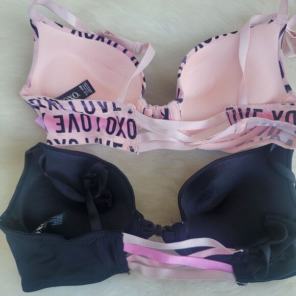 Set Of 2 xoxo padded front closure bra wmns sz 34 B - Picture 4 of 6